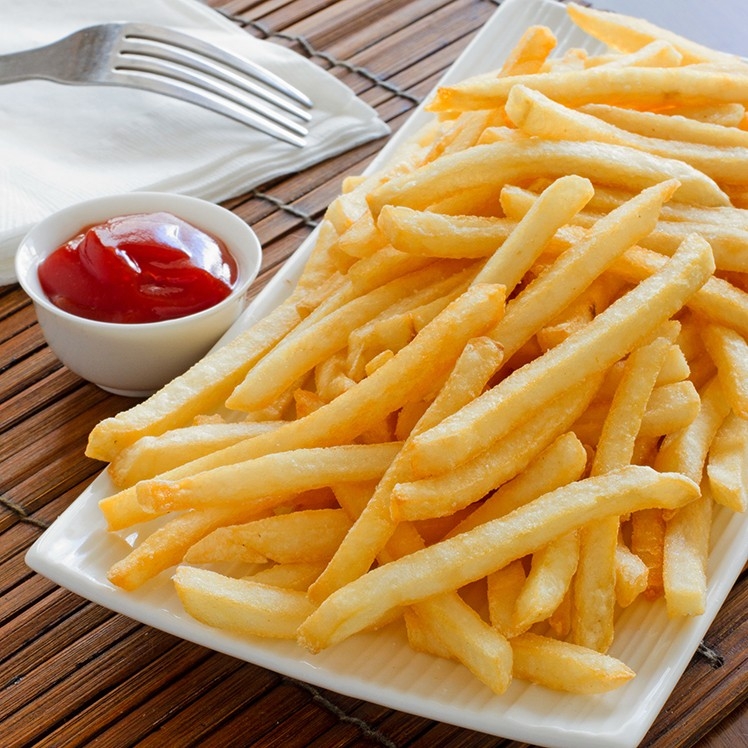 Straight-Cut French Fries - 3/8